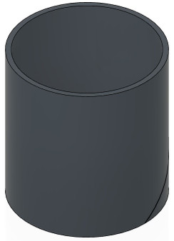 Semroc Coupler BT-50-1"(1pk) Craft Paper(same as JT-50C)  SEM-CPL-50-1