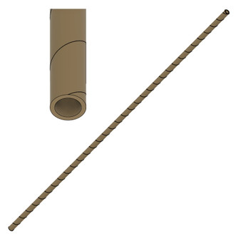 Totally Tubular Coupler  CPL-3-5, 34" Long(1pk)  TT-CPL-3-5-34  Discontinued