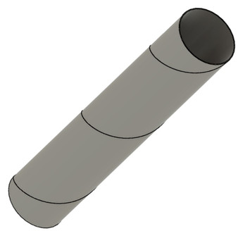 Semroc Body Tube BT-50 5.0" Long  SEM-BT-50F