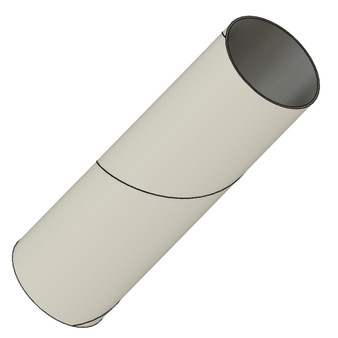 Semroc Body Tube ST-10 3.4" Long  SEM-ST-1034