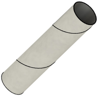 Semroc Body Tube ST-8F 4.0" Long  SEM-ST-8F40