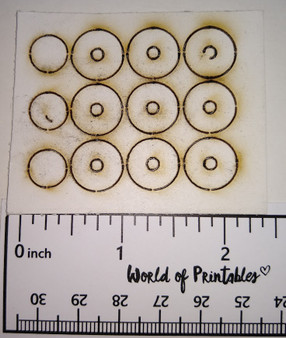 Semroc Centering Ring Set Starship Vega   SEM-CR-KV-78