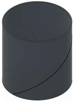 Semroc Tubing Coupler ST-10 1.0" Long  SEM-HTC-10