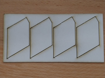 Semroc Laser-Cut Fins Estes Sparrow  Fiber  SEM-FES-0872