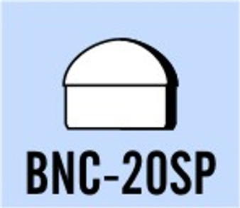 Semroc Balsa Nose Cone BT-20 .25" Elliptical  SEM-BNC-20SP