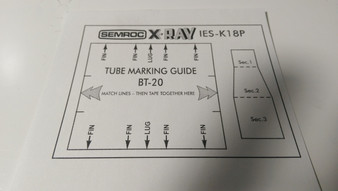 Semroc Pattern Sheet - X-Ray™  SEM-IKV-90P