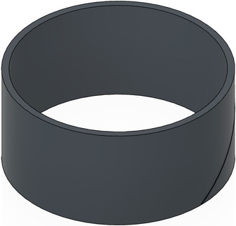 Semroc Tubing Coupler BT-50 0.437" Long(1pk)  SEM-JT-50B