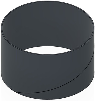 Semroc Tubing Coupler BT-70 1.25" Long  SEM-JT-70A