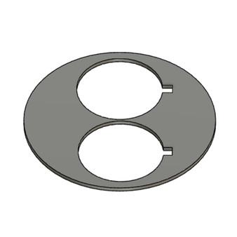 Semroc Centering Rings Fiber 2xBT-50 to BT-70(2 ring set)  SEM-RA-2x50-70S