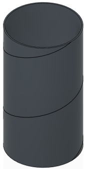 Semroc Coupler for BT-70 tubes 4" length(1pk) Craft Paper  SEM-CPL-70-4