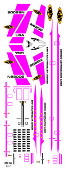 Semroc Decal - Orbital Transport™ Hot Pink  SEM-DKV-66HP *