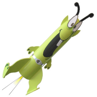 Odd'l Rockets Flying Model Rocket Kit Little Green Man  ODD 125
