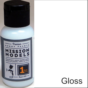 Mission Models Semi Gloss/Satin Clear 1fl oz  MMA-005