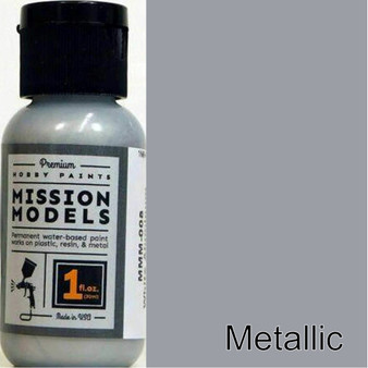 Mission Models White Aluminum 1fl oz  MMM-008