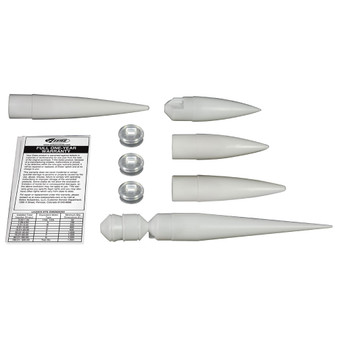 Estes Flying Model Rocket Part Nose Cone Assortment NC-50(5pk)  EST 3162