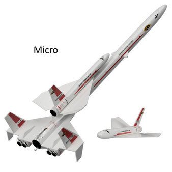Semroc Flying Model Rocket Kit Micro(MX) Orbital Transport   KMX-01