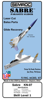 Semroc Instructions - Sabre Parasite Glider   SEM-IKN-07