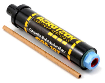 Aerotech 29mm Composite Model Rocket Motor Single Use G80-10T(1pk)  AER 78010  <UPS Ground shipping required>