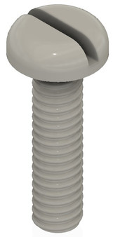 Semroc Hardware Nylon Screw/Shear Pin #2 x 5/16"(0.3125")(6pk)  SEM-NS-31