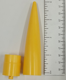 LOC Precision Part Plastic Nose Cone 1.0" Diameter Long  PNC-1.0Long