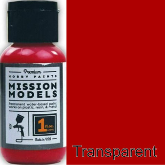 Mission Models Transparent Red 1fl oz  MMP-167