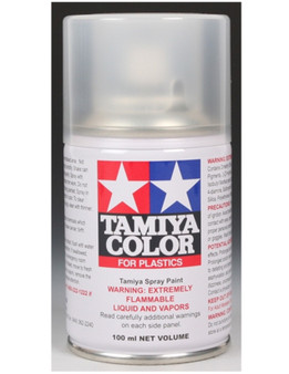 Tamiya Spray Paint TS-80 Flat Clear 3.3fl ounces(100ml)  TAM 85080.