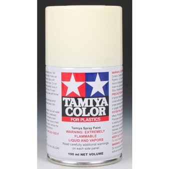 Tamiya Spray Paint TS-7 Racing White 3.3fl ounces(100ml)  TAM 85007