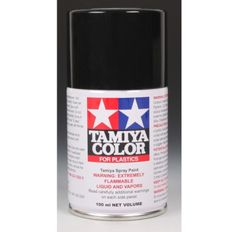 Tamiya Spray Paint TS-40 Metallic Black 3.3fl ounces(100ml)  TAM 85040