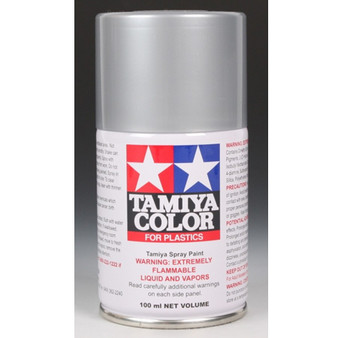 Tamiya Spray Paint TS-83 Metallic Silver 3.3fl ounces(100ml)  TAM 85083
