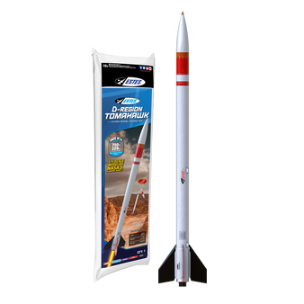 Estes Flying Model Rocket Kit D-Region Tomahawk  EST 2037