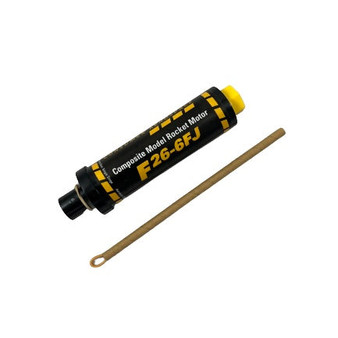 Aerotech 29mm Composite Model Rocket Motor Single Use F26-6FJ(1pk) AER 62606  <Required to Pay for UPS Ground Shipping> Aerotech 29mm Composite Model Rocket Motor Single Use F26-6FJ(1pk) AER 62606  <Required to Pay for UPS Ground Shipping>