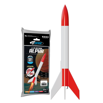 Estes Flying Model Rocket Kit K-25 Astron Alpha  EST 1221