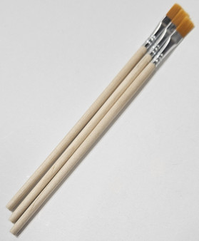 eRockets Nylon Paint Brush 1/4"(3pk) Wood Handles  ERO 9207B