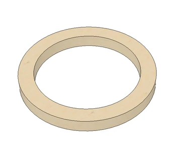 Semroc Centering Rings Plywood BTH-50 to BT-55(2pk)  SEM-RA-50H-55P