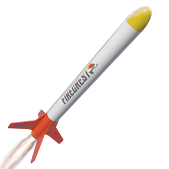 Estes Flying Model Rocket Kit Firecrest, Single Bulk Pack Kit, No fancy packaging  EST 5334Bk