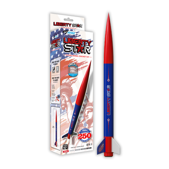 Estes Flying Model Rocket Kit Boxed Liberty Star  EST 0691