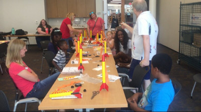 Dayton Metro Library hosts hands-on rocketeering program