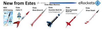 Now Available Estes Kits