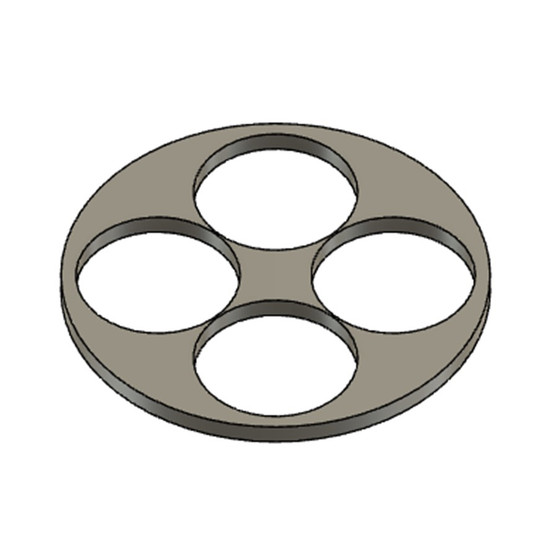 Semroc Centering Rings Plywood 4xBT-50-BT-80(2pk)  SEM-RA-4x50-80P