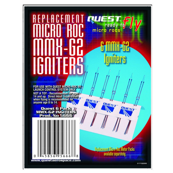 Quest Motor Accessories Igniters/Starters Micro Maxx Q2 (6pk)  QST 5666