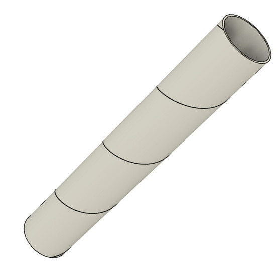 Semroc Heavy Duty Body Tube LT-115(BTH-52)(29mm Motor Tube) 7.5" Long  SEM-LT-11575