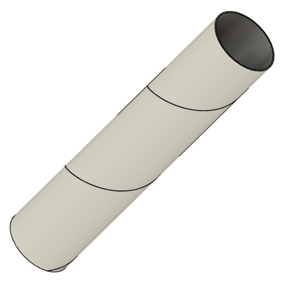 Semroc Body Tube ST-10 5.0" Long  SEM-ST-1050