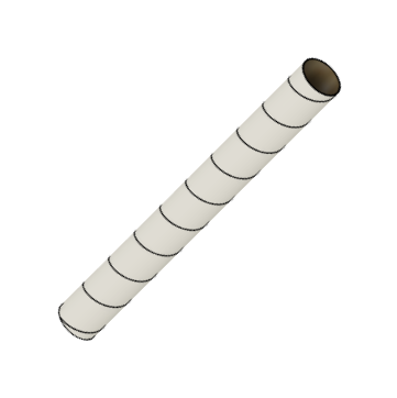 Semroc Body Tube ST-10 9.5" Long  SEM-ST-1095