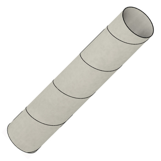 Semroc Body Tube ST-16(BT-60) 8.5" Long  SEM-ST-1685