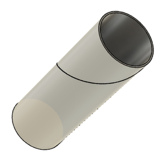 Semroc Body Tube ST-7 2.2" Long  SEM-ST-722