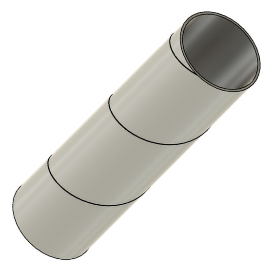 Semroc Body Tube ST-7(18mm Motor Tube) 2.75" Long  SEM-ST-728