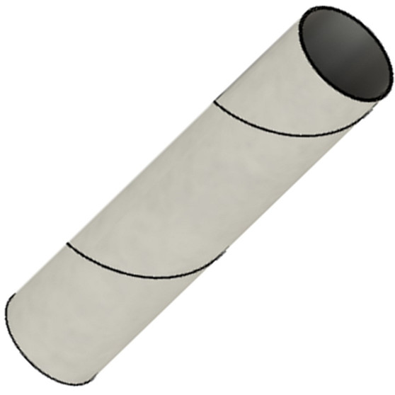 Semroc Body Tube ST-8F 4.0" Long  SEM-ST-8F40