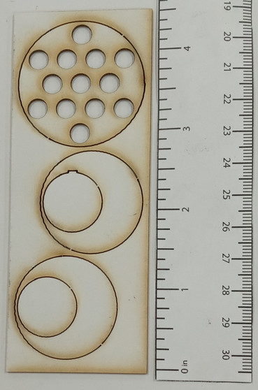 Semroc Centering Ring Set Space Shuttle   SEM-CR-KV-38