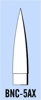 Semroc Balsa Nose Cone BT-5 2.25" Ogive  SEM-BNC-5AX