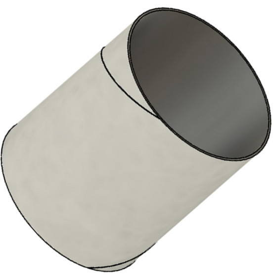 Semroc Body Tube BT-58 1.75" Long  SEM-BT-58MY